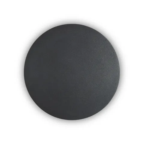 Aplica Tehnica Ideal Lux Cover Ap D20 Round Nero Led, Negru, 195759, Italia