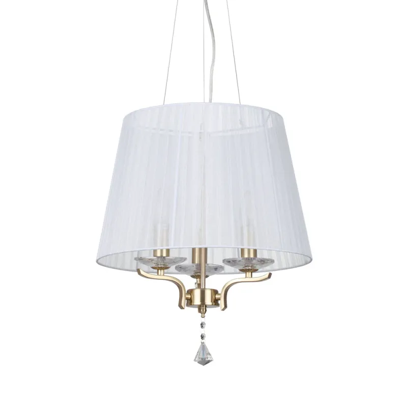 Suspensie Ideal Lux Pegaso Sp3 Ottone Satinato E14, Cupru, 197715, Italia