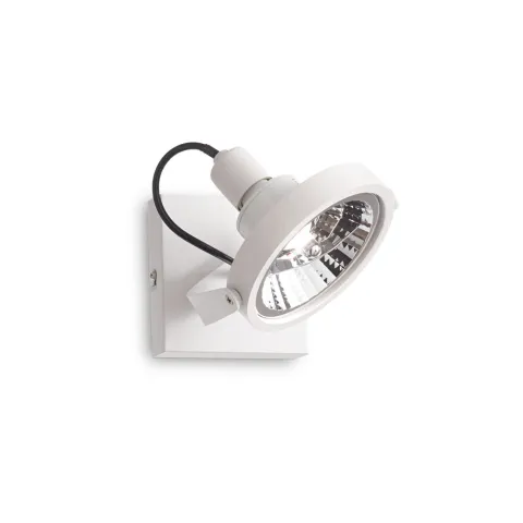 Downlight Special Ideal Lux Glim Pl1 Bianco Gu10, Alb, 200194, Italia