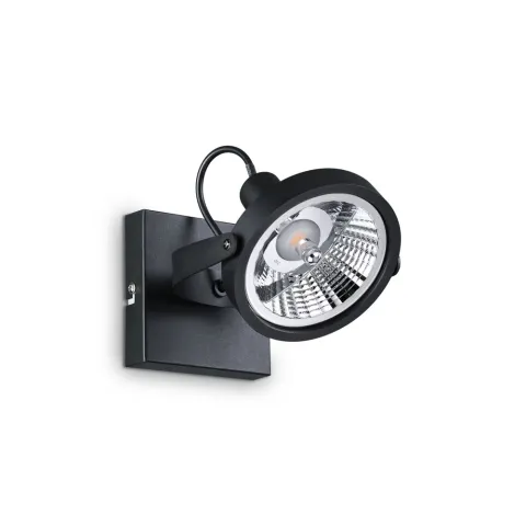 Downlight Special Ideal Lux Glim Pl1 Nero Gu10, Negru, 200231, Italia