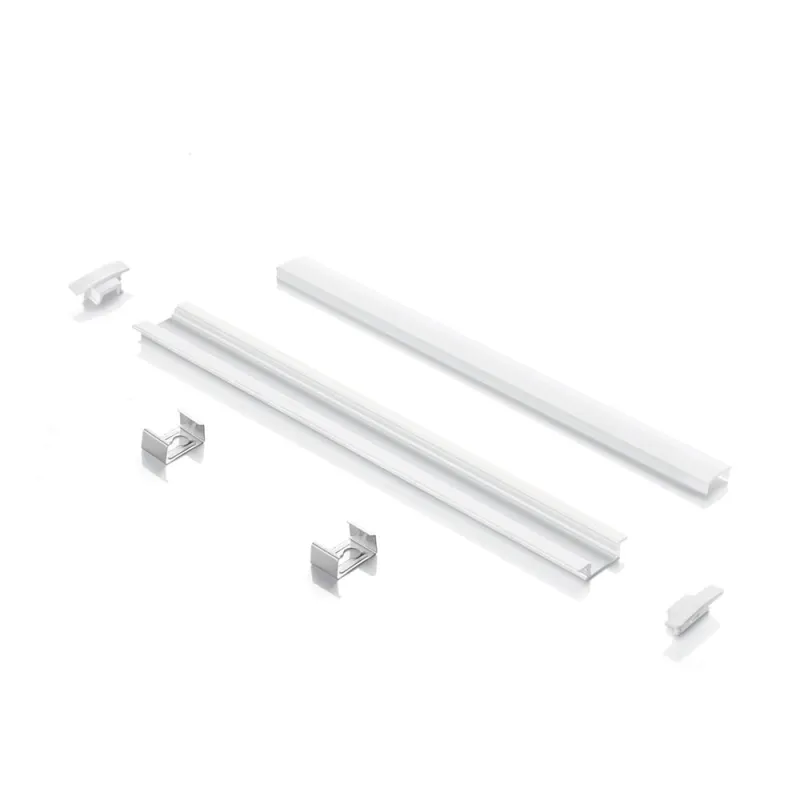 Profil Banda Led Ideal Lux Slot Rec Trim D25Xd5 2000 Mm Wh Alb, 203102, Italia