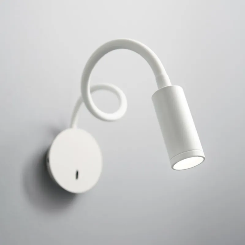 Aplica Ideal Lux Focus-2 Ap Bianco Led, Alb, 203171, Italia