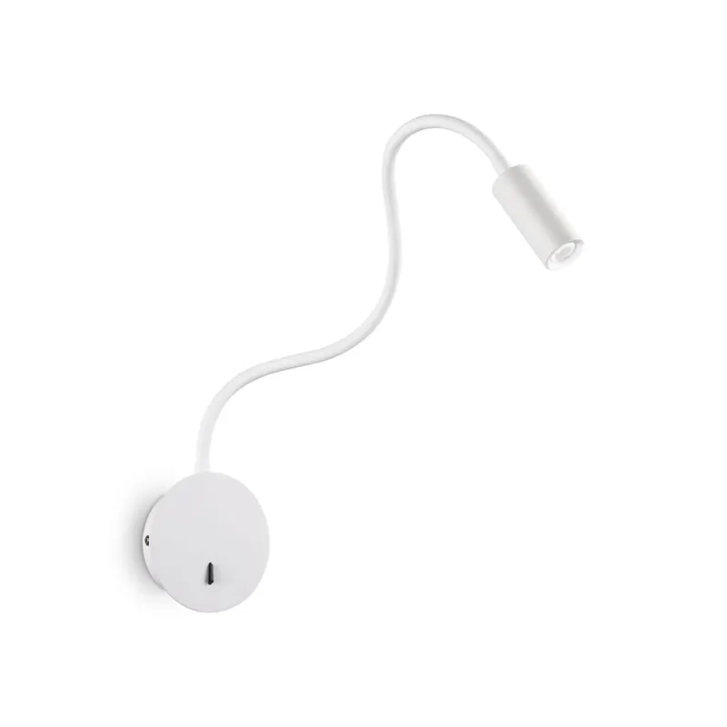 Aplica Ideal Lux Focus-2 Ap Bianco Led, Alb, 203171, Italia