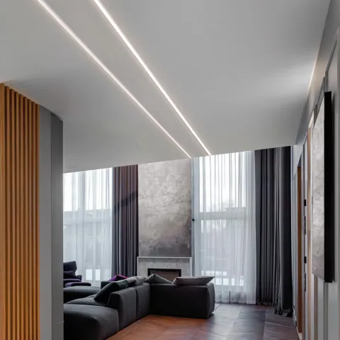 Profil Banda Led Ideal Lux Slot Sur D15Xd5 3000 Mm Al Aluminiu, 204581, Italia