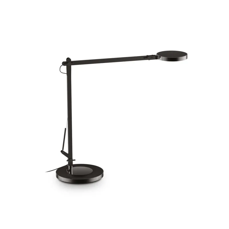 Lampa De Birou Ideal Lux Futura Tl Nero Led, Negru, 204888, Italia