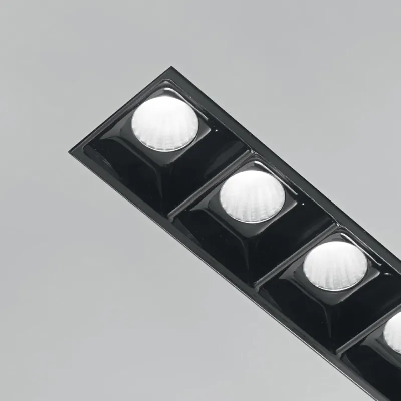 Downlight Incastrata Ideal Lux Lika 12,5W 3000K Trimless Led, Negru, 206226, Italia