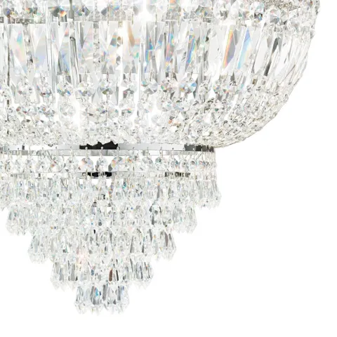 Lustra Plafon Ideal Lux Dubai Pl6 Cromo E14, Crom, 207186, Italia