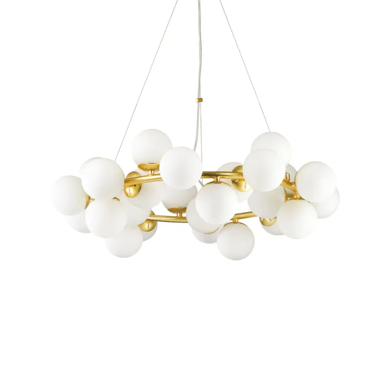 Candelabru Ideal Lux Dna Sp25 G9, Auriu, 208398, Italia