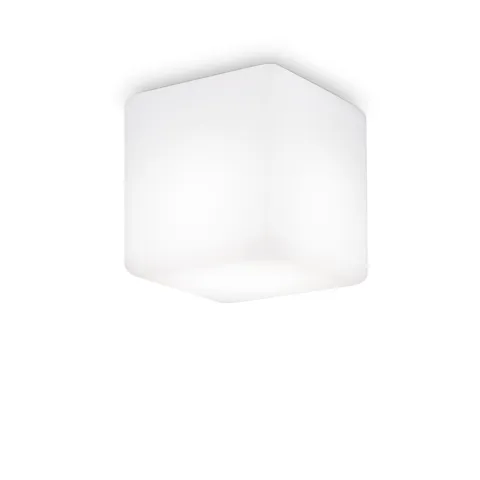 Plafoniera Exterior Ideal Lux Luna Pl1 Medium E27, Alb, 213194, Italia
