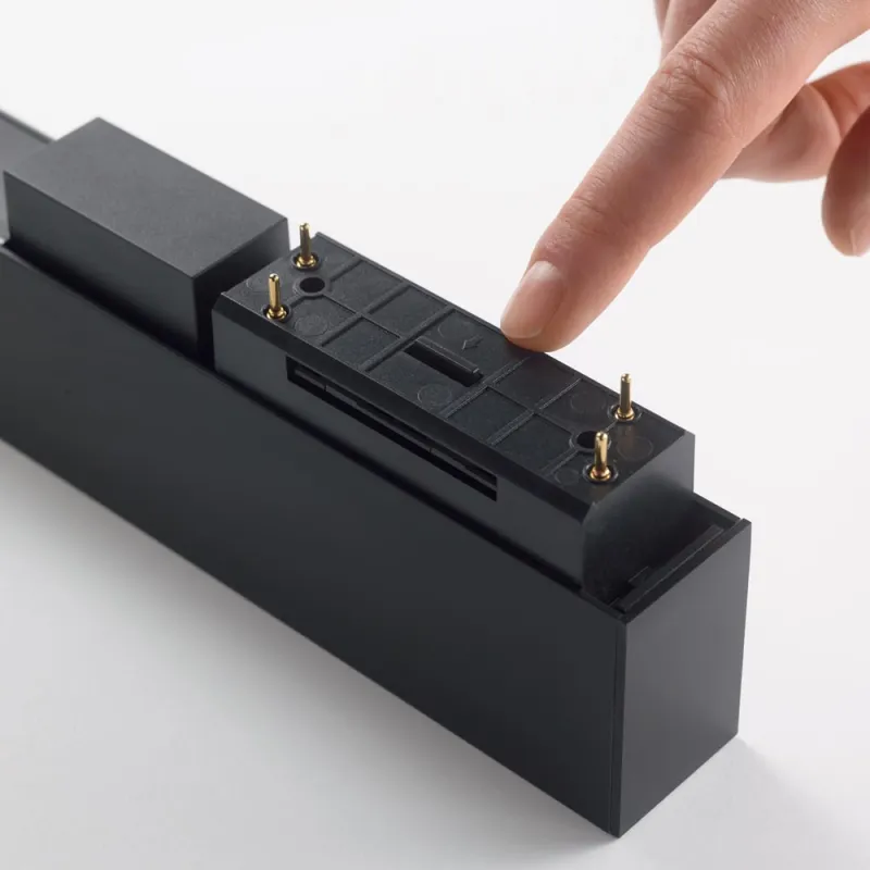 Corp Iluminat DownlightIdeal Lux Arca Wide 60 Cm 3000K Led, Negru, 222950, Italia