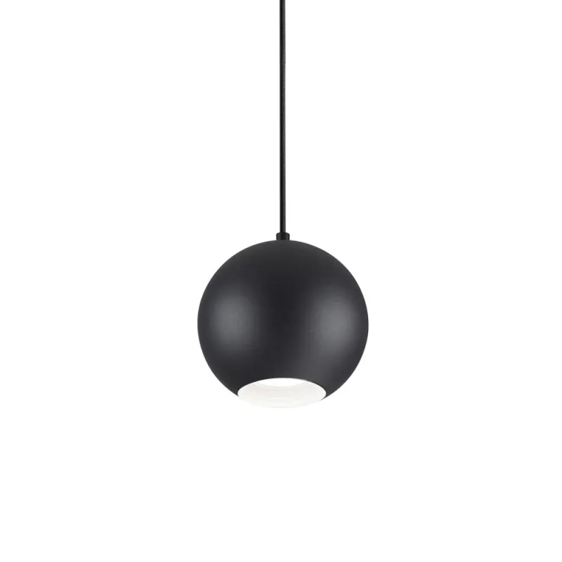 Pendul Ideal Lux Mr Jack Sp1 Big Nero Gu10 , Negru, 231297, Italia