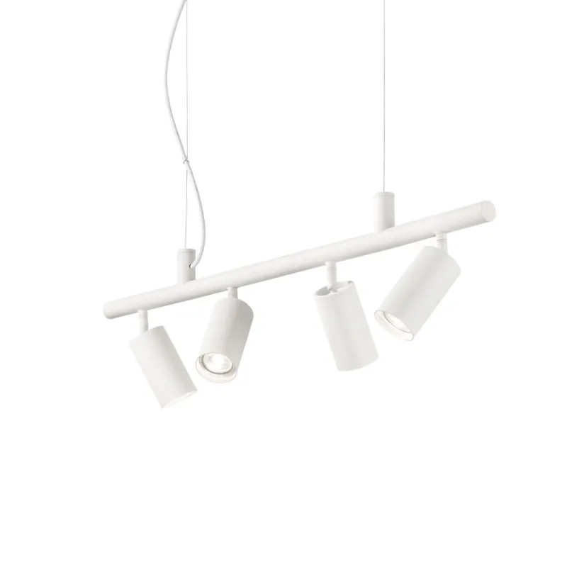 Suspensie Ideal Lux Dynamite Sp4 Bianco Gu10, , 231372, Italia