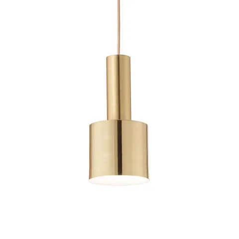 Pendul Ideal Lux Holly Sp1 Ottone Satinato E27, Auriu, 231570, Italia