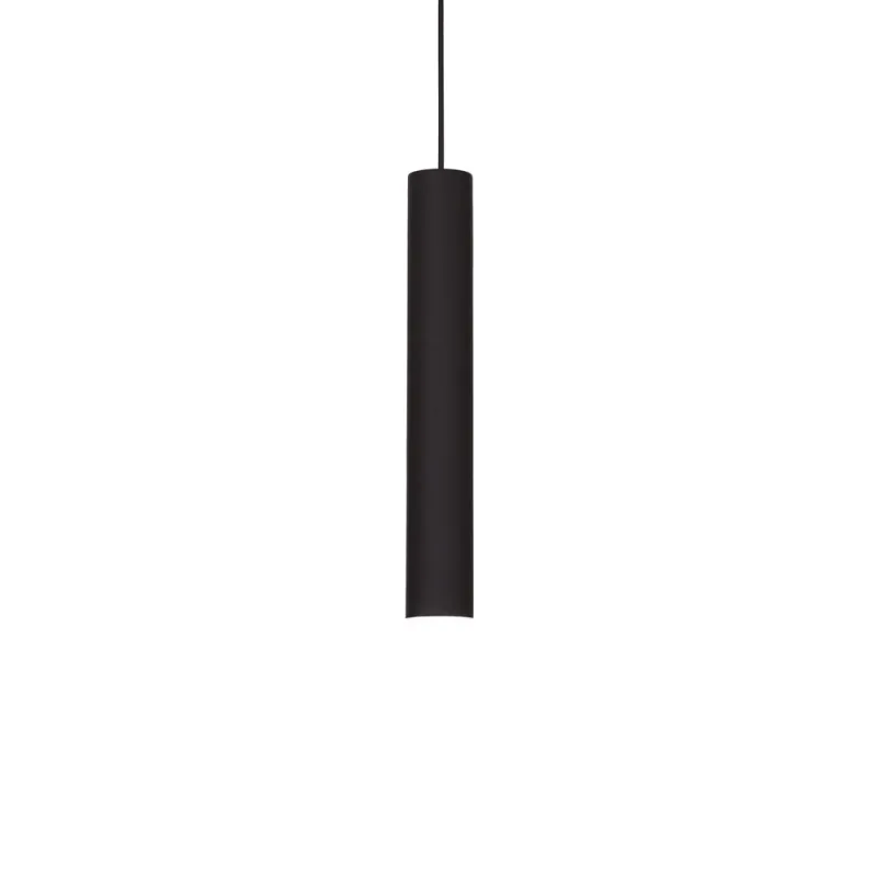 Pendul Sina 3 Faze Ideal Lux Look Track Nero Gu10 , Negru, 231631, Italia