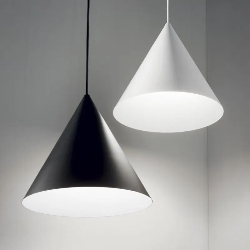 Pendul Ideal Lux A-Line Sp1 D30 Bianco E27, Alb, 232720, Italia