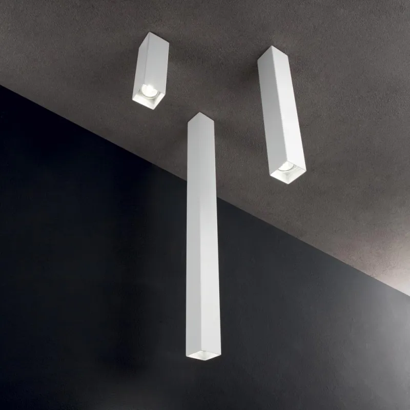 Downlight Tehnica Ideal Lux Sky Pl1 H20 Bianco Gu10, Alb, 233772, Italia