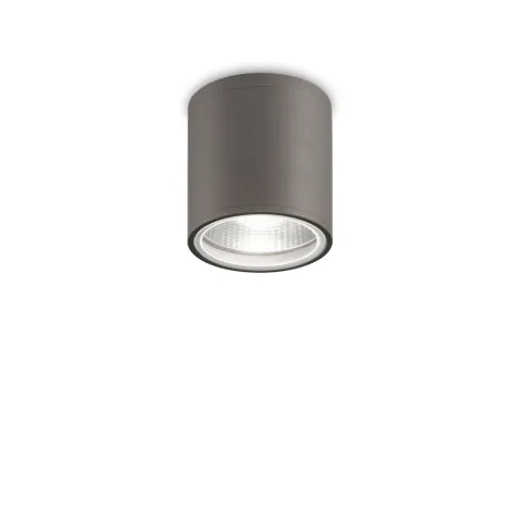 Plafoniera Exterior Ideal Lux Gun Pl1 Antracite Gu10, Antracit, 236865, Italia