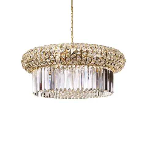 Suspensie Ideal Lux Nabucco Sp16 E14  , Auriu, 237800, Italia