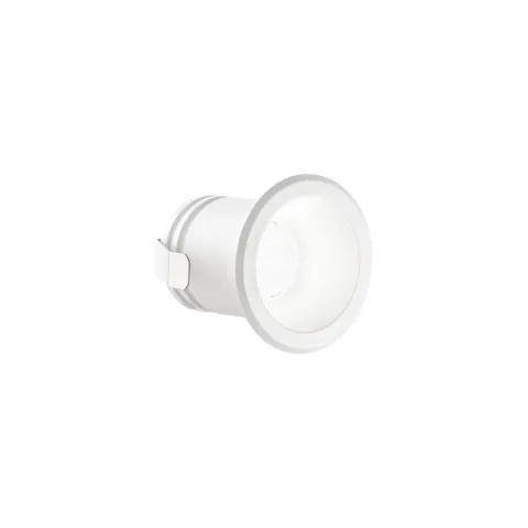 Downlight Incastrat Circular Virus Fi Wh Wh LED, Alb, 244808, Ideal Lux Italia