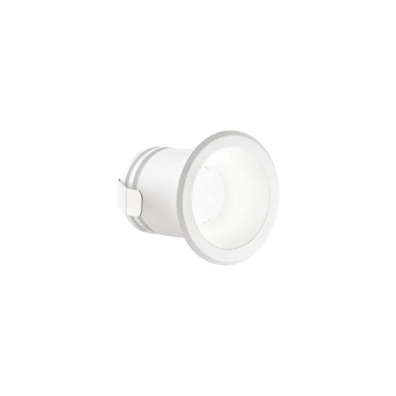 Downlight Incastrat Circular Virus Fi Wh Wh LED, Alb, 244808, Ideal Lux Italia