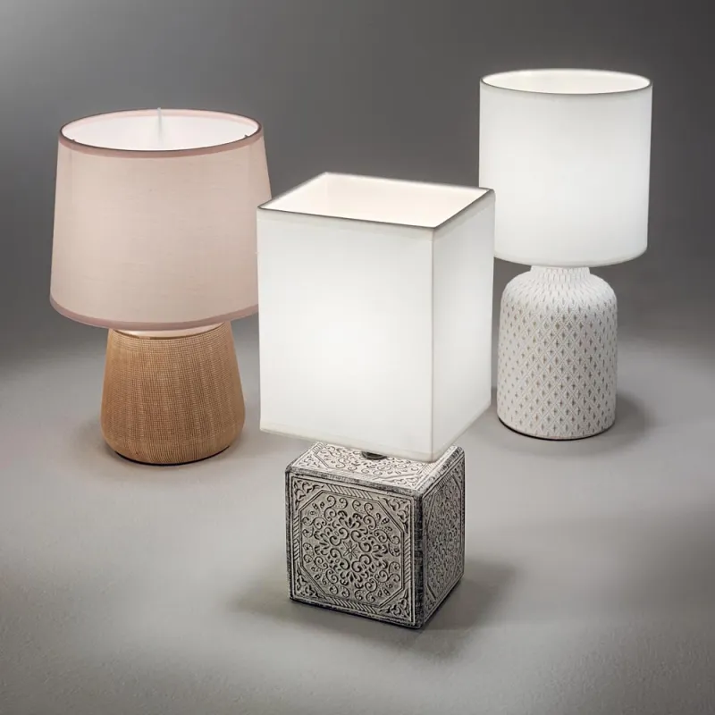 Veioza Ideal Lux Kali'-3 Tl1 E14, Alb, 245393, Italia