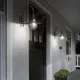 Aplica Exterior Ideal Lux Cima Ap1 Antracite E27, Antracit, 246819, Italia
