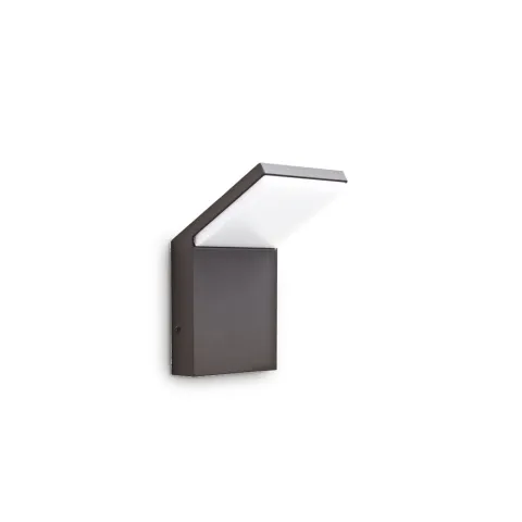 Aplica Exterior Ideal Lux Style Ap Antracite 3000K Led, Antracit, 246857, Italia