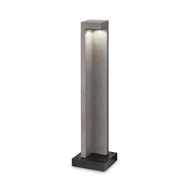Stalp Ideal Lux Titano Pt D74 3000K Led, Negru, 246987, Italia