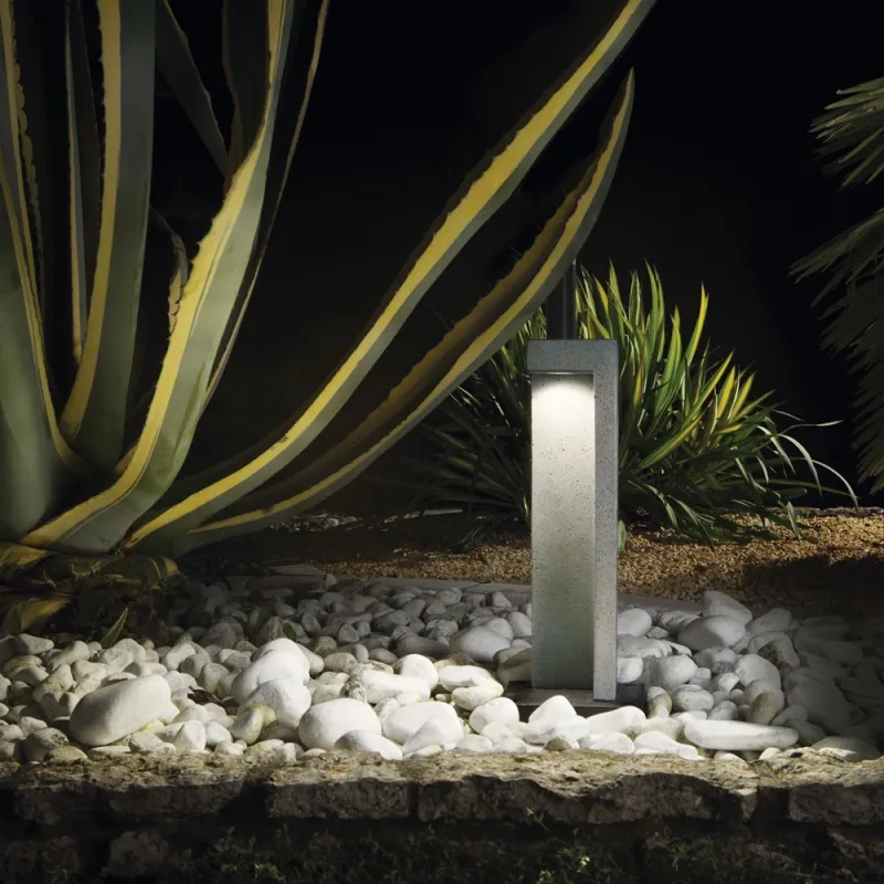 Stalp Ideal Lux Titano Pt D49 3000K Led, Negru, 246994, Italia
