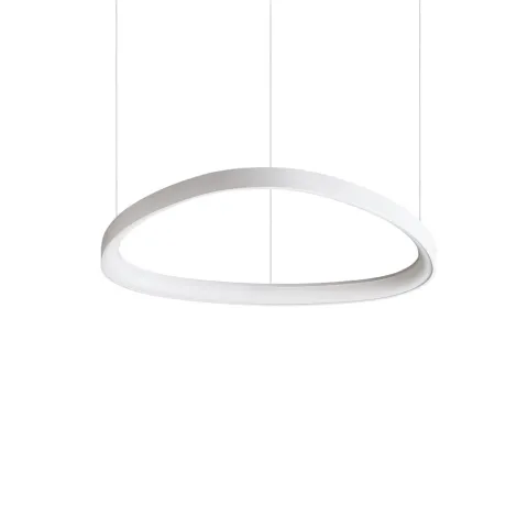 Suspensie Ideal Lux Gemini Sp D61 Bianco Led, Alb, 247250, Italia