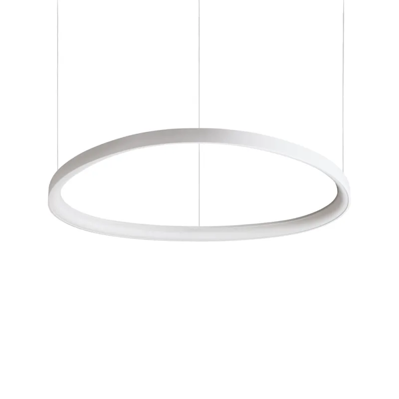 Suspensie Ideal Lux Gemini Sp D81 Bianco Led, Alb, 247274, Italia