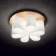 Lustra Plafon Ideal Lux Daisy Pl6 E27, Auriu, 247779, Italia
