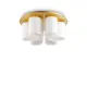 Lustra Plafon Ideal Lux Daisy Pl6 E27, Auriu, 247779, Italia