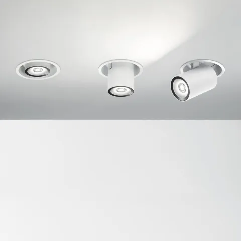 Downlight Incastrat Ideal Lux Nova 12W 3000K Wh Led, Alb, 248165, Italia