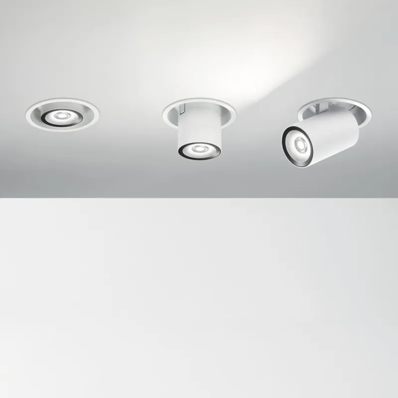 Downlight Incastrat Ideal Lux Nova 12W 3000K Wh Led, Alb, 248165, Italia