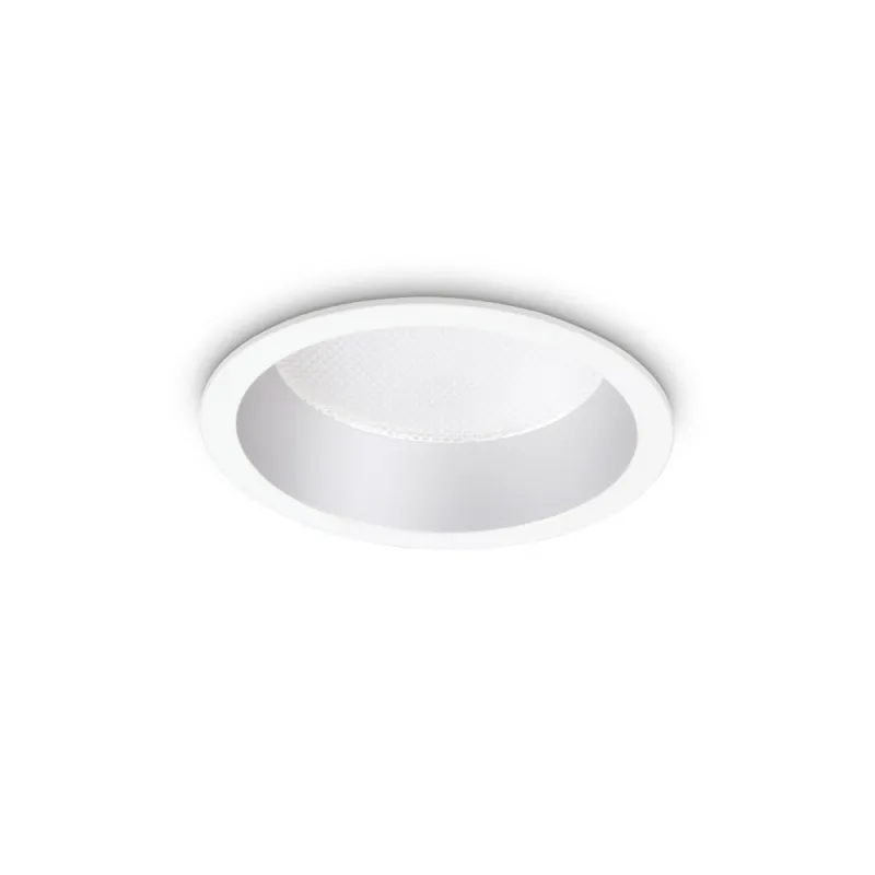 Downlight Incastrat Ideal Lux Deep 10W 4000K Led, Alb, 249025, Italia