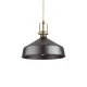 Pendul Ideal Lux Eris-1 Sp1 Nero E27, Auriu, 249056, Italia