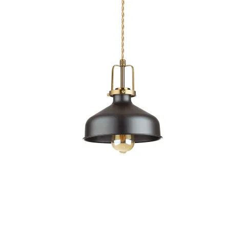 Pendul Ideal Lux Eris-2 Sp1 Nero E27, Auriu, 249063, Italia