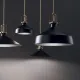 Pendul Ideal Lux Eris-3 Sp1 Nero E27, Auriu, 249070, Italia