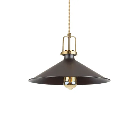 Pendul Ideal Lux Eris-4 Sp1 Nero E27, Auriu, 249087, Italia
