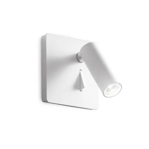 Aplica Tehnica Ideal Lux Lite Ap Bianco Led, Alb, 250106, Italia
