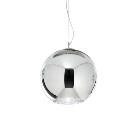 Pendul Ideal Lux Nemo Sp1 D20 Cromo E27 , Crom, 250304, Italia