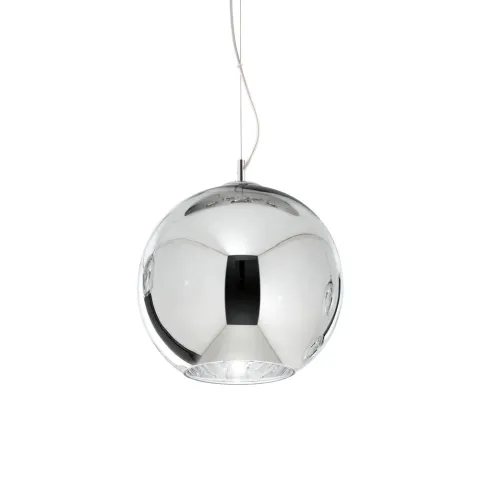 Pendul Ideal Lux Nemo Sp1 D30 Cromo E27 , Crom, 250335, Italia