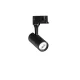 Spot Sina 1 Faza Ideal Lux Fox 08W Cri80 41° 3000K Bk Led, Negru, 250403, Italia