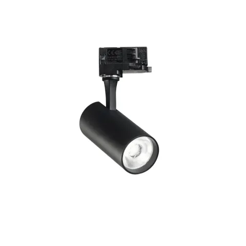 Downlight pe Sina 3 Faze Ideal Lux Fox 15W Cri80 41° 3000K Bk LED, Negru, 250427, Italia