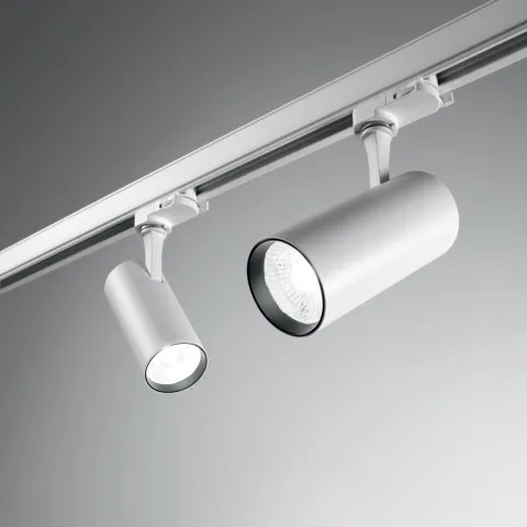 Spot Sina 1 Faza Ideal Lux Fox 15W Cri80 41° 3000K Wh Led, Alb, 250434, Italia