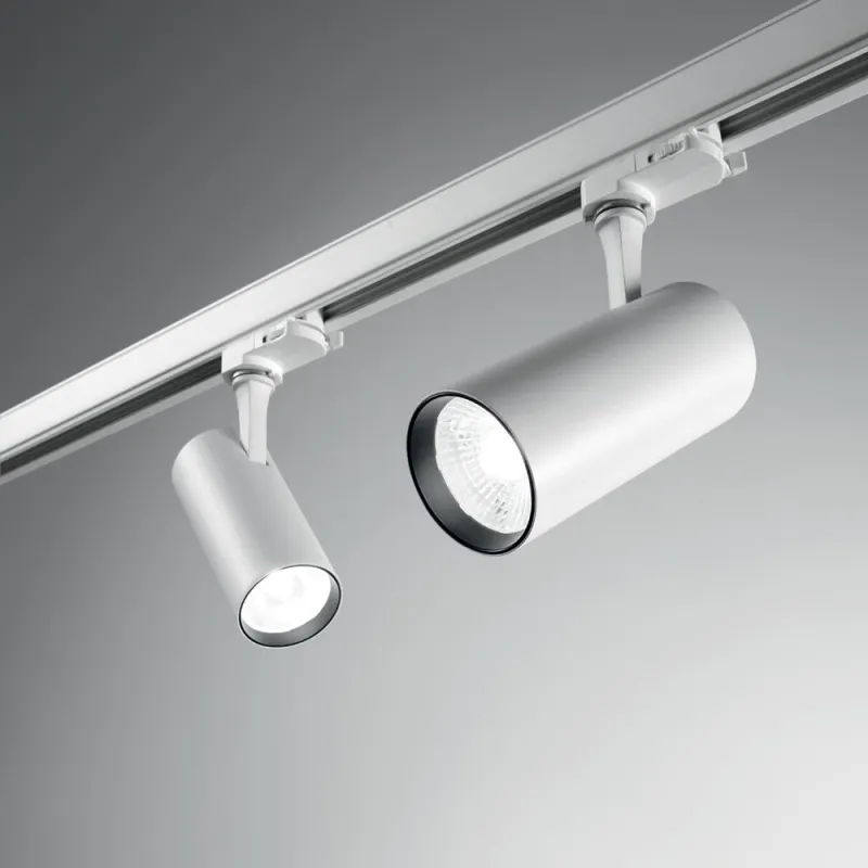 Spot Sina 1 Faza Ideal Lux Fox 15W Cri80 41° 3000K Wh Led, Alb, 250434, Italia