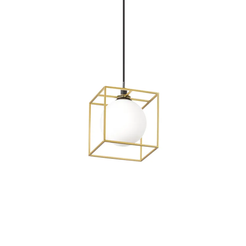 Pendul Ideal Lux Lingotto Sp1 G9, Negru, 251103, Italia