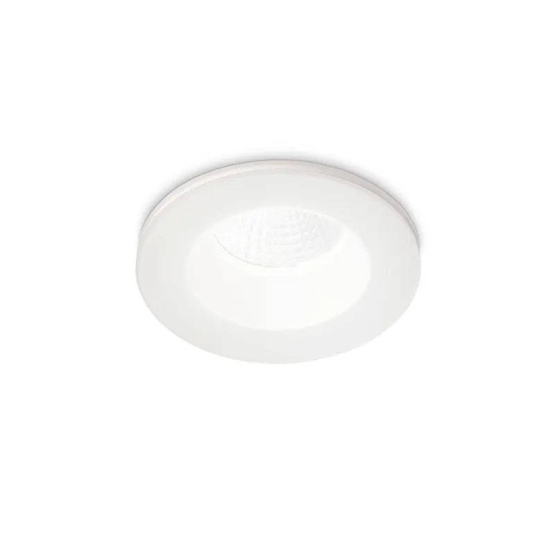 Downlight Incastrat Ideal Lux Room-65 Round Wh Led, Alb, 252025, Italia