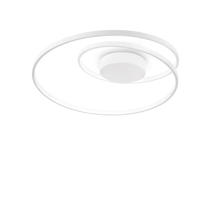 Lustra Plafon Ideal Lux Oz Pl Bianco Led, Alb, 253688, Italia